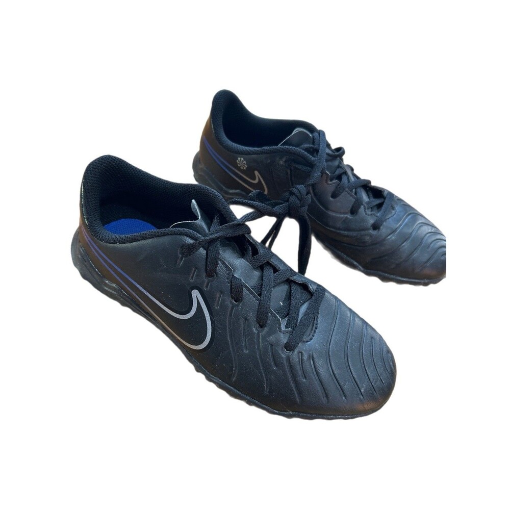 Nike Youth Soccer Cleats Black DV4355-040 Size 4Y Turf Shoes